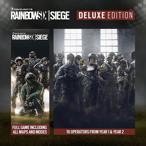 Rainbow Six Siege Deluxe Edition Steam Pc Instant Delivery My Gaming Lounge